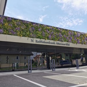 Raiffeisenbank Outdoor SemperGreenwall